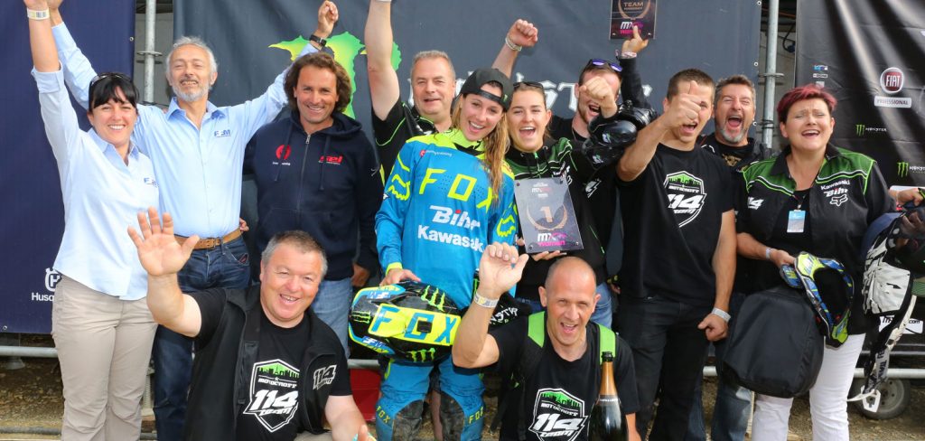 Livia Lancelot, double championne du monde de motocross en reconversion
