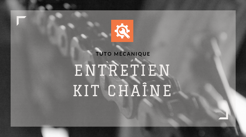 Tuto mécanique entretien kit chaîne moto