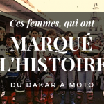 Les femmes qui ont marqué l’histoire moto du Dakar