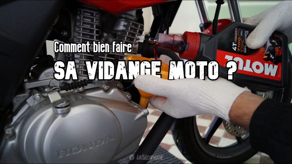 tuto vidange moto