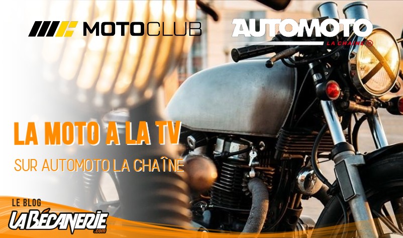 La moto à la TV sur Automoto La Chaîne