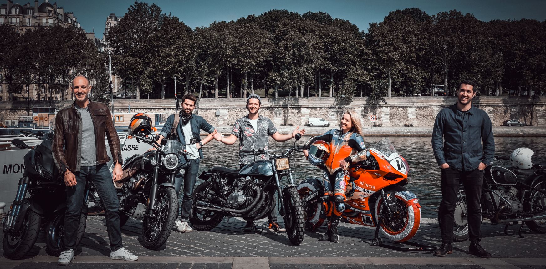 Les chroniqueurs de Moto Club - ©Auto Moto La Chaîne