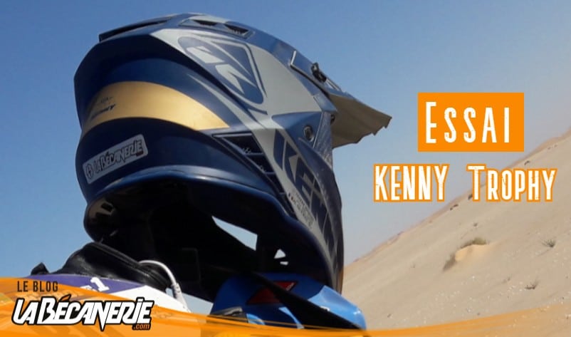 test du casque cross Kenny Trophy