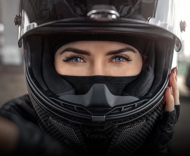 13 meilleures idées sur Casque moto femme