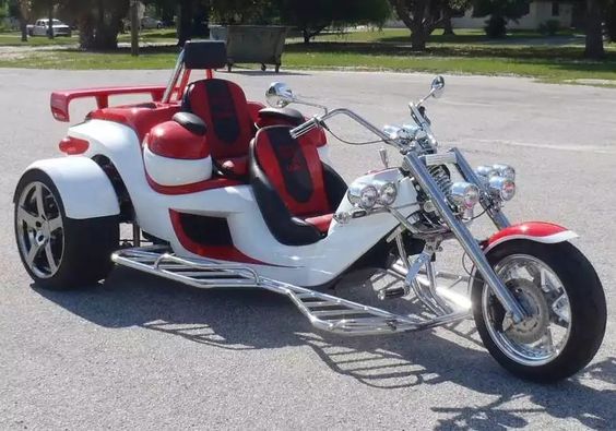 customisation moto Trike
