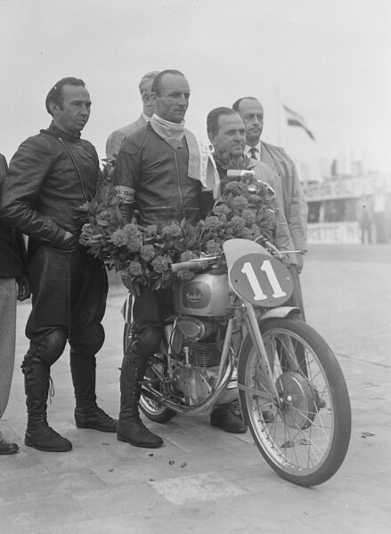 Nello Pagani vainqueur au Bremgarten en 1949