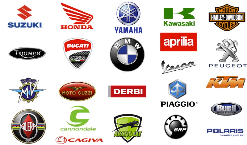 logos marques moto