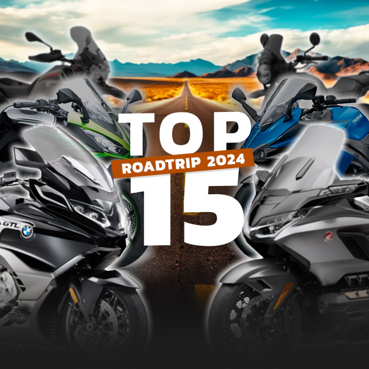 top 15 des meilleures motos pour faire un roadtrip en 2024