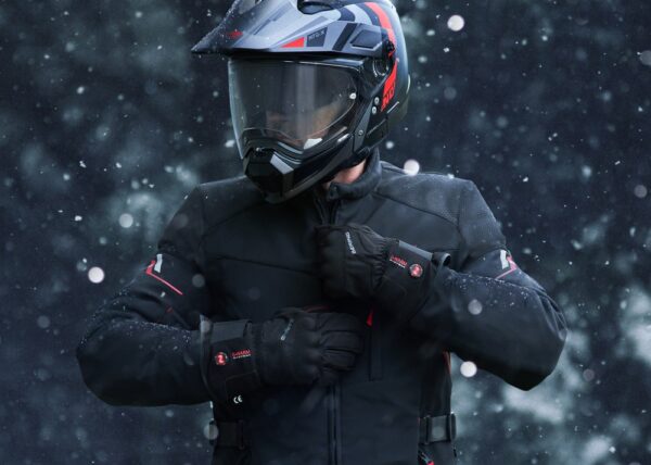 Équipement moto pour rouler l'hiver