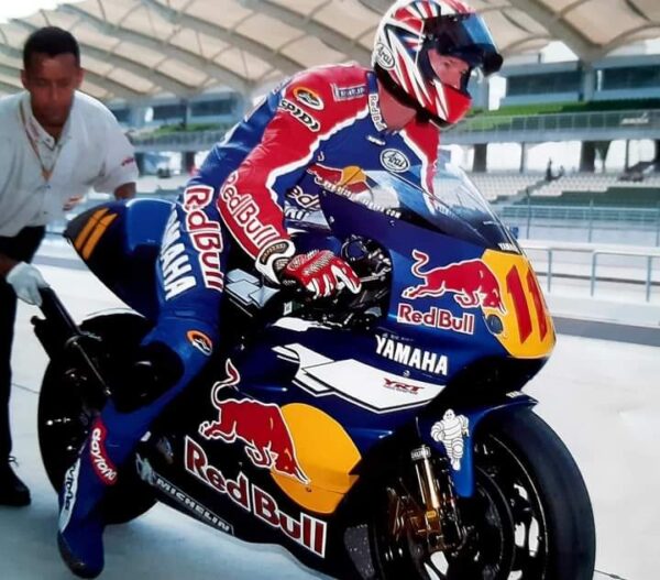Simon Crafar avec Red Bull et Yamaha en 1999